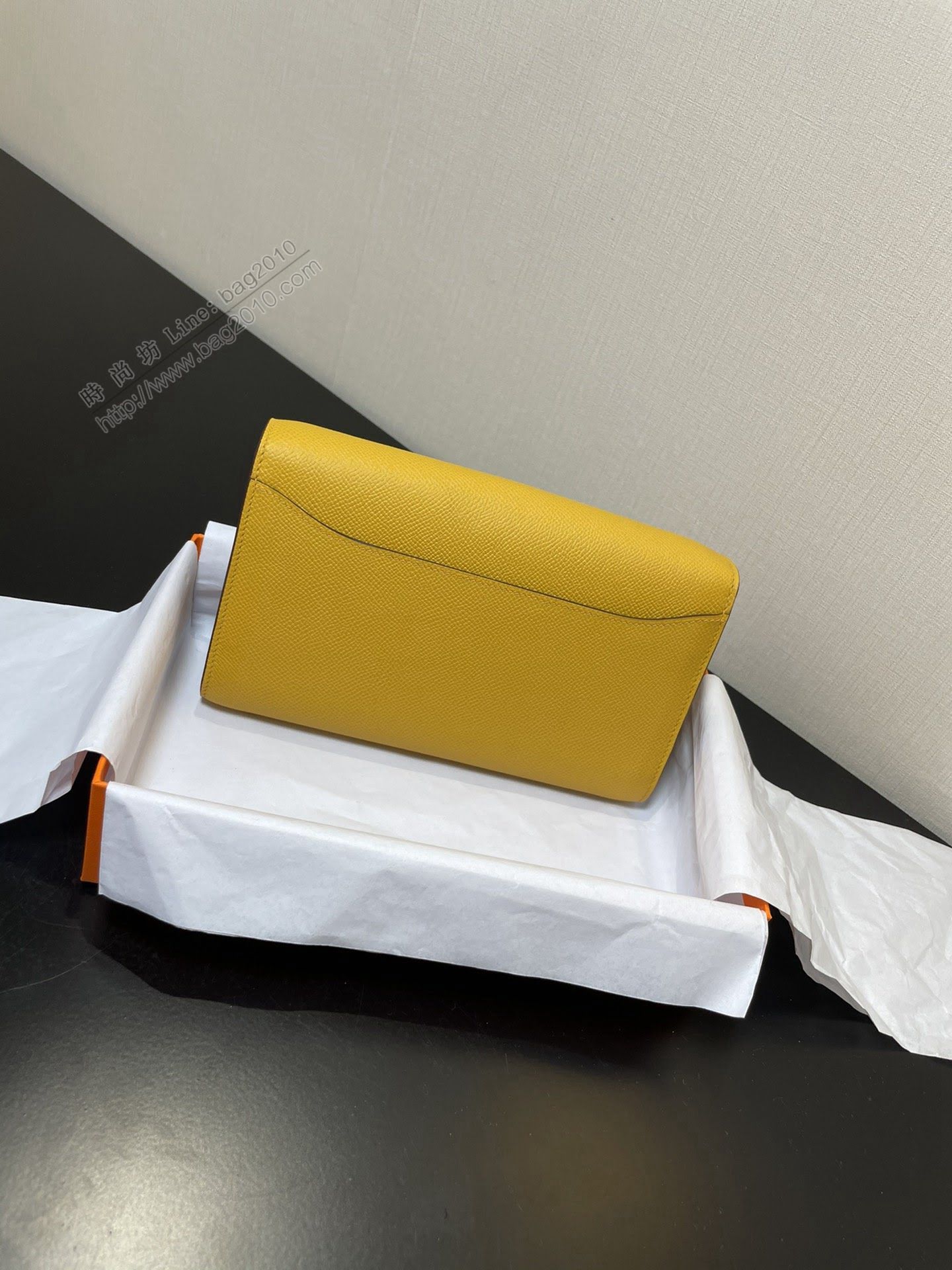 Constance小挎包 to go斜挎包 epsom皮 琥珀黃金扣 康康斜挎女包  am2156